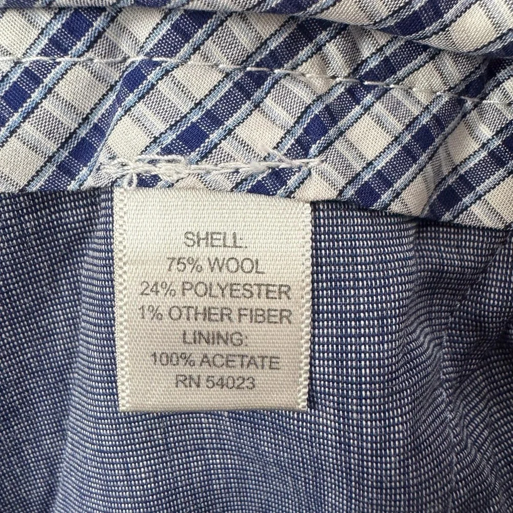 Banana Republic Kentfield Dress Pants Mens 31 Gray Herringbone Tweed Lined 32x31